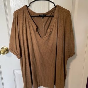 26/28 Lane Bryant Suede Shirt